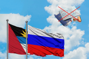 Two flags fluttering in the wind, symbolizing unity and pride