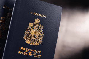 Canadian passport photo