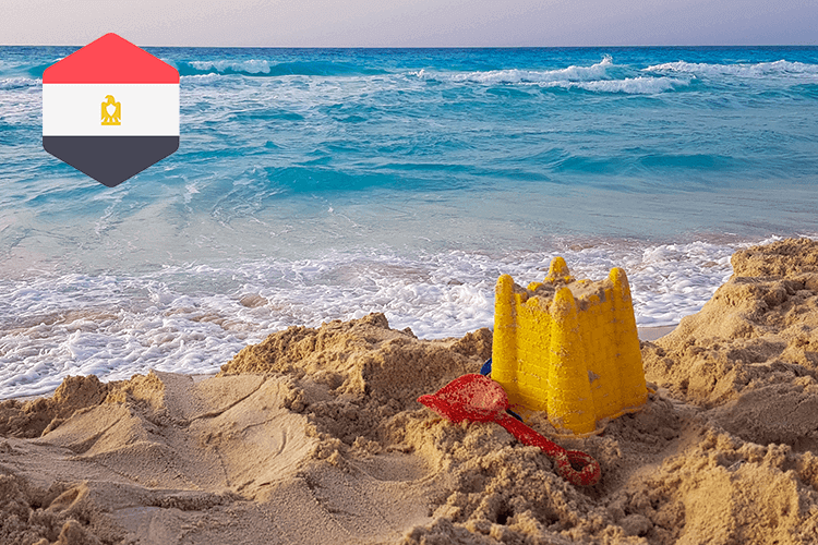 Beach in Egypt