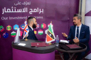 Two Investors talking together