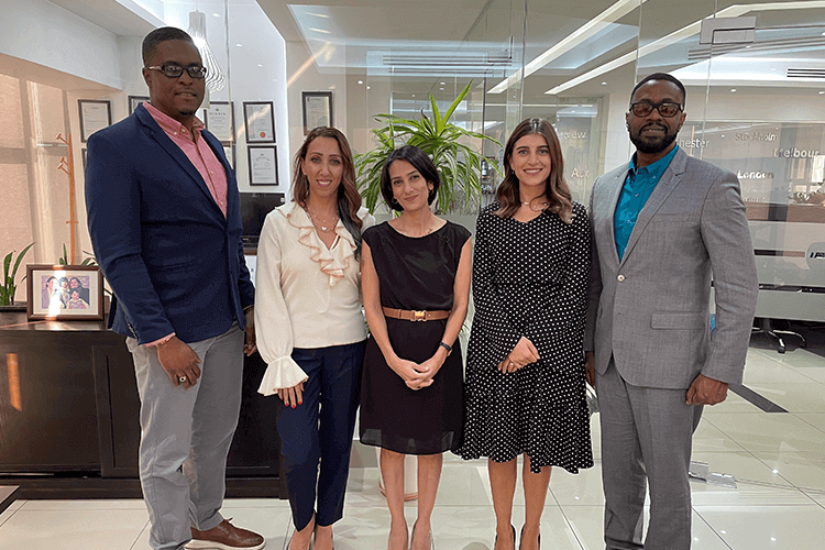 The CEO of St. Lucia Citizenship by Investment Unit visited Reach Immigration office in Amman