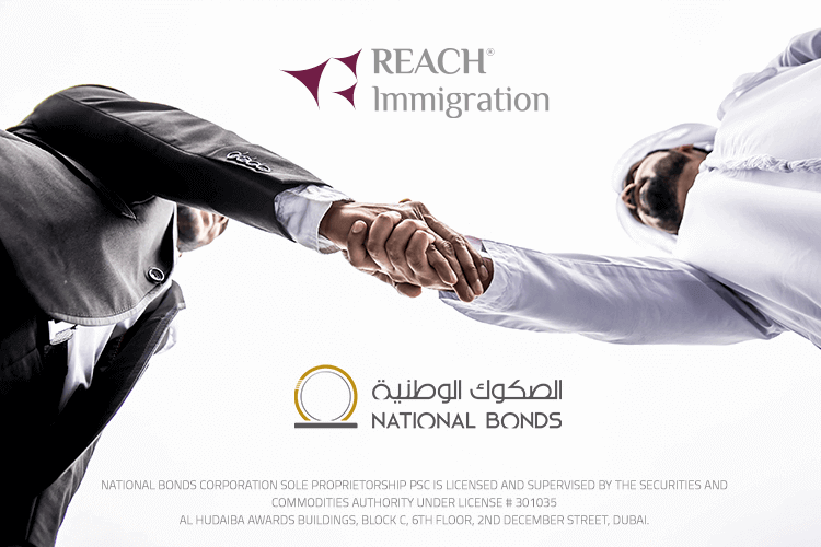A Partnership Agreement Between Reach Immigration & The National Bonds Corporation In UAE