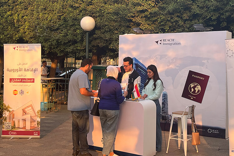 Reach Immigration team was present at Al Jazeera Sporting Club in Egypt